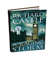 a raging storm, richard castle, derrick storm