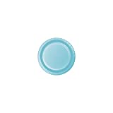Creative Converting Pastel Blue Dinner Plates, 24 Count, 9' -