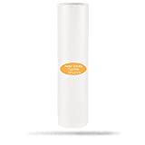 New brothread Light Weight Clear Wash Away - Water Soluble Embroidery Topping Film - 10'x10 Yd roll - Cut into Various Sizes for Machine Embroidery and Hand Sewing