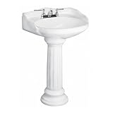 Vicki Pedestal Lavatory 4' Centerset