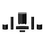 Enclave CineHome II - 5.1 Wireless Plug and Play Home Theater Surround Sound System - Dolby, DTS WiSA Certified - Includes 5 Custom Designed Wireless Speakers, 8-inch Subwoofer & CineHub Transmitter