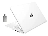 HP 2021 Stream 14' HD Laptop, Intel Celeron N4020 Processor, 4GB RAM, 64GB eMMC, HD Audio, HD Webcam, Intel UHD Graphics 600, 1 Year Office, HDMI, Win 10 S, White, 128GB SnowBell USB Card