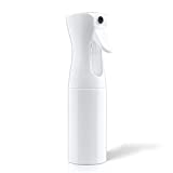 Hair Spray Bottle with Trigger, Continuous Spray Water Bottle, Refillable Fine Mist Sprayer Bottle for Hair Styling, Ironing, Cleaning, Misting, Plants, Garden and Skin Care (6.7 Ounce)