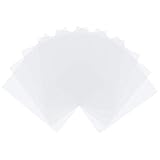 PandaHall 50PCS 5.9 x 5.9 Inch Fuse Beads Ironing Paper, Square Clear Thermostability Ironing Papers for Beads Craft