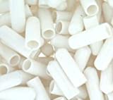 WidgetCo 1/4' x 1' Screw Thread Protectors, White - Works w/Many Hurricane Shutters