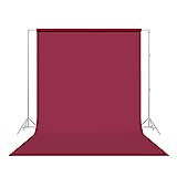Savage Seamless Paper Photography Backdrop - Color #6 Crimson, Size 107 Inches Wide x 36 Feet Long, Backdrop for YouTube Videos, Streaming, Interviews and Portraits - Made in USA