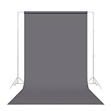 Savage Seamless Paper Photography Backdrop - Color #74 Smoke Gray, Size 86 Inches Wide x 36 Feet Long, Backdrop for YouTube Videos, Streaming, Interviews and Portraits - Made in USA