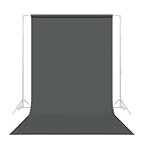 Savage Seamless Paper Photography Backdrop - Color #27 Thunder Gray, Size 86 Inches Wide x 18 Feet Long, Backdrop for YouTube Videos, Streaming, Interviews and Portraits - Made in USA