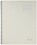 Copic Wire-Bound Sketchbook L, 9'x12', Premium Bond Paper (157gsm), 30 sheets, White