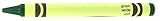 50 Green Crayons Bulk - Single Color Crayon Refill - Regular Size 5/16' x 3-5/8'