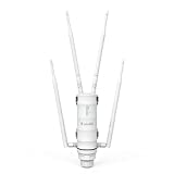 WAVLINK AC1200 Outdoor Wireless High Power Weatherproof WiFi Long Range Extender/Access Point/Mesh with Passive POE,Dual Band 2.4+5G Repeater,Gigabit Port, No WiFi Dead Zones for Working from Home