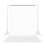 Savage Seamless Paper Photography Backdrop - Color #66 Pure White, Size 86 Inches Wide x 36 Feet Long, Backdrop for YouTube Videos, Streaming, Interviews and Portraits - Made in USA