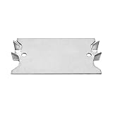(50 Pack) Airmont Products AP-12061, Safety Nail Plate for Wood Studs 16-Gauge Steel, 1.5 x 2.5 Inch, Protect Plumbing and Wiring, Sharp Pointed Prongs, Anti-Nail Protection Plate Shield, Made in USA