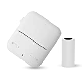 Bluetooth Receipt Printer-58mm Mini Thermal Printer Portable Pocket Printer Compatible with iOS/Android Used to Print POS Receipts, memos,Lists, Study Notes, Labels,QR Codes, barcodes, Photos