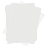 100 Sheets Vellum Paper 8.5 x 11 Translucent Printable for Invitations, Cards Inserts, Photo Overlays, Sketching, Tracing