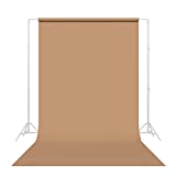 Savage Seamless Paper Photography Backdrop - Color #76 Mocha, Size 86 Inches Wide x 36 Feet Long, Backdrop for YouTube Videos, Streaming, Interviews and Portraits - Made in USA