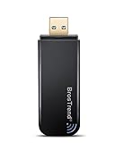 BrosTrend 1200Mbps USB WiFi Network Adapter for Laptop, Desktop PC of Windows 11/10/8/7, USB 3.0, Wireless Adaptador AC1200 Dual Band 5GHz/2.4GHz