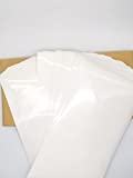 Rzam Rosin Parchment Paper | Super Thick and Slick | 6' X 12' | 100 Sheets | Parchment Paper for Heat Press