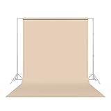 Savage Seamless Paper Photography Backdrop - Color #19 Egg Nog, Size 107 Inches Wide x 36 Feet Long, Backdrop for YouTube Videos, Streaming, Interviews and Portraits - Made in USA