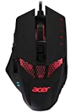 Acer Nitro Gaming Mouse – Customizable Weight to Maximize Your Gameplay, 8 Buttons and 6 Adjustable DPI Lighting, Black (NMW810)