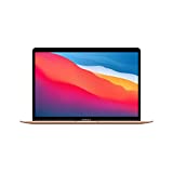 Apple 2020 MacBook Air Laptop M1 Chip, 13' Retina Display, 8GB RAM, 256GB SSD Storage, Backlit Keyboard, FaceTime HD Camera, Touch ID. Works with iPhone/iPad; Gold