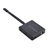 Cable Matters Dual Monitor USB C Hub (USB C Dock) with Dual 4K DisplayPort, 2X USB 2.0, Ethernet, and 100W Charging - Thunderbolt 4 / USB4 / Thunderbolt 3 Port Compatible for Windows and Linux