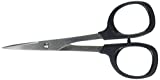 kai 4' Curved Tip Needlecraft Scissors, Black