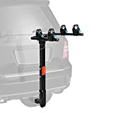 XCAR 2-Bike Universal Hitch Mounted Bike Carrier Rack for Car Trailer with 2' Receiver