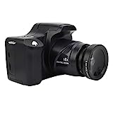 Bindpo Digital Camera, 3.0 inch LCD Screen 18X Zoom HD Vlogging SLR Camera 24MP Photo Shooting Video Camera,for Take PictureVideo Recording, 1500mAh Long Standby(Standard+Wide Angle Lens)