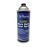 12 Oz - BLI101 - Aerosol Black Laser Ink for Metals Marking - CO2 Laser - Fiber Laser - YAG, 100% Satisfaction Guarantee, Durable, Permanent, High Contrast, Brilliance Laser Inks