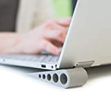 [6 Pack] Smart Laptop & Notebook Stands | Slip-Free Elevation Made from Soft Yet Durable Rubber Platform | Stable Holder & Scratch-Free Risers for Desk | Portable, & Easy to Stow Laptop Mount