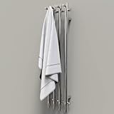 senplus Towel Warmer with Timer, Heated Towel Rack for Bathroom, Wall Mounted Towel Warmers, Hardwired or Plug-in Models