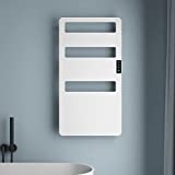 EVOKOR Heated Towel Rack for Bathroom, Towel Warmer with Timer Wall Mounted, Electric Towel Warmers for Bathroom, Bath Towel Heater, Towel Drying Rack- 35.4x18 inch