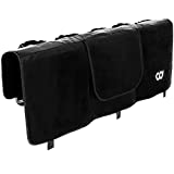 CyclingDeal Tailgate Bike Pads - 52' Wide - Bicycle Rack Cover for Pickup Truck - Truck Bed Car MTB Carrier - Great for Mountain Bikes - Size S (5 Bikes)