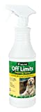 NaturVet Off Limits Pet Training Spray for Dogs & Cats – Deters Pets From Outdoor Areas – Includes Herbal Extracts – Non-Staining Sprays for Training Pets – 32 Fl. Oz.
