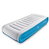 Valwix Twin Air Mattress with Built-in Pump & Pillow, 17'' Height Air Bed w/ Supportive Tech, Inflatable Mattress for Home & Travel, 660 LBS Capacity