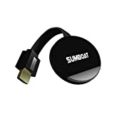 SUMBOAT WiFi Display Dongle 1080P Mini Receiver Wireless HDMI Dongle Sharing HD Video from iOS Android Laptops Support Airplay Chromecast Miracast