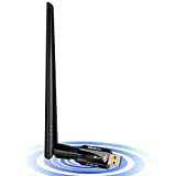 USB Wifi Adapter 1200Mbps, ANEWISH Wireless Adapter USB3.0 Dual Band 11ac(2.4GHz/300Mbps 5GHz/867Mbps)Network Lan Card Dongle for PC Desktop Laptop, Support Windows 10/8.1/8/7/XP, Linux, Mac