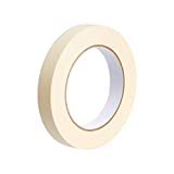 Amazon Basics Masking Tape, 0.7 Inch x 180 Feet - Pack of 3 Rolls