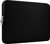 CCPK 13' Laptop Sleeve 13 Inch Cover Protective Case Compatible with Apple MacBook Air 13.3 Inch Mac Pro M1 Surface Lenovo Dell HP Bag Computer Pouch Accessories Travel Carrying Case Neoprene, Black