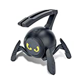 Mouse Bungee, Gaming Mouse Cord Holder Controller, [Upgraded Flexible Cable Management][with 6 Emoji Stickers], Spider Shape Mouse Wire Holder Accessory - Black