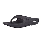 OOFOS OOriginal Sandal, Black - Men’s 6, Women’s 8