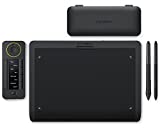 XENCELABS, Drawing Tablet, Wireless Graphic Tablet with Shortcut Keys, Ultrathin Pen Tablet with 2 Battery-Free Stylus, 8192 Levels Pressure, 12' Digital Art Pad for Win/Mac/Linux, Black