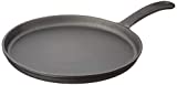 Jim Beam 10.5' Pre Seasoned Cast Iron Skillet for Grill, Gas, Oven, Electric, Induction and Glass, Black