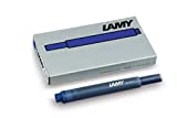 Lamy T10 Fountain Pen Ink Refills. Blue/Black 4 boxes