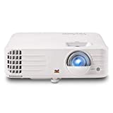 ViewSonic 1080p Projector with RGB 100% Rec 709, ISF Certified, Low Input Lag for Sports, Gaming and Netflix (with Casting Device) (PX727HD)