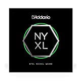 D'Addario NYXL Nickel Wound Electric Guitar Single String.074