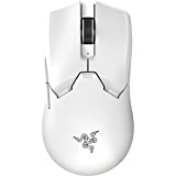 Razer Viper V2 Pro HyperSpeed Wireless Gaming Mouse: 59g Ultra-Lightweight - Optical Switches Gen-3 - 30K Optical Sensor - On-Mouse DPI Controls - 80hr Battery - USB Type C Cable Included - White