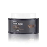 Scotch Porter Smoothing Hair Balm for Men | Instantly Controls, Moisturizes, Defines & Adds Shine | Formulated with Non-Toxic Ingredients, Free of Parabens, Sulfates & Silicones | Vegan | 3.4oz Jar