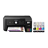 Epson EcoTank ET-2800 Wireless Color All-in-One Cartridge-Free Supertank Printer with Scan, Copy and AirPrint Support – The Ideal Basic Home Printer - Black